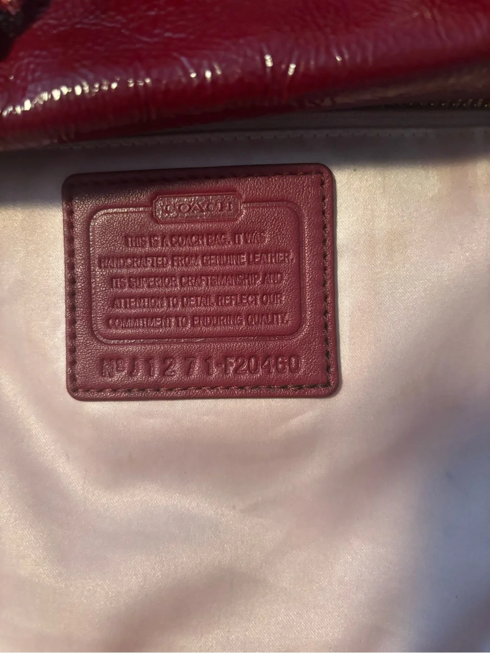 Coach f20460 ashley